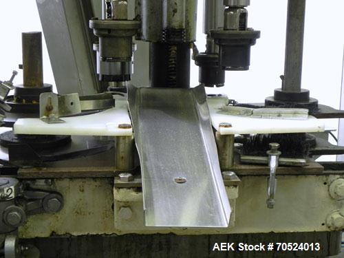 Used Consolidated Capem C4F Rotary Chuck Capper 