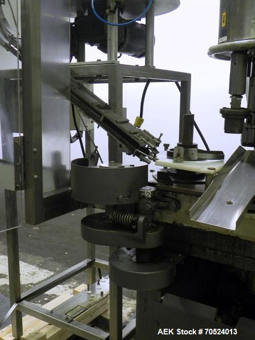 Used Consolidated Capem C4F Rotary Chuck Capper 