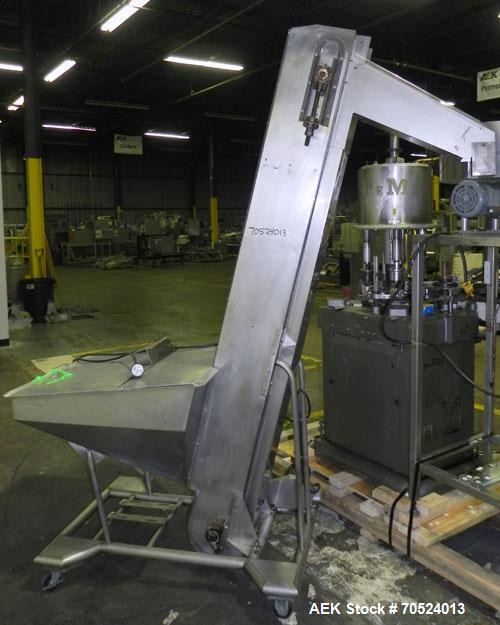 Used Consolidated Capem C4F Rotary Chuck Capper 