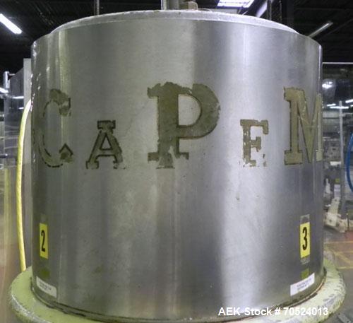 Used Consolidated Capem C4F Rotary Chuck Capper 