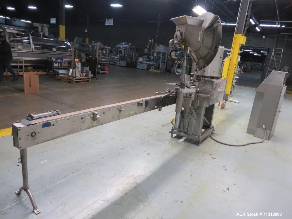 Used Consolidated Model TG-10-15 "CaPeM" Rotary Chuck Capper