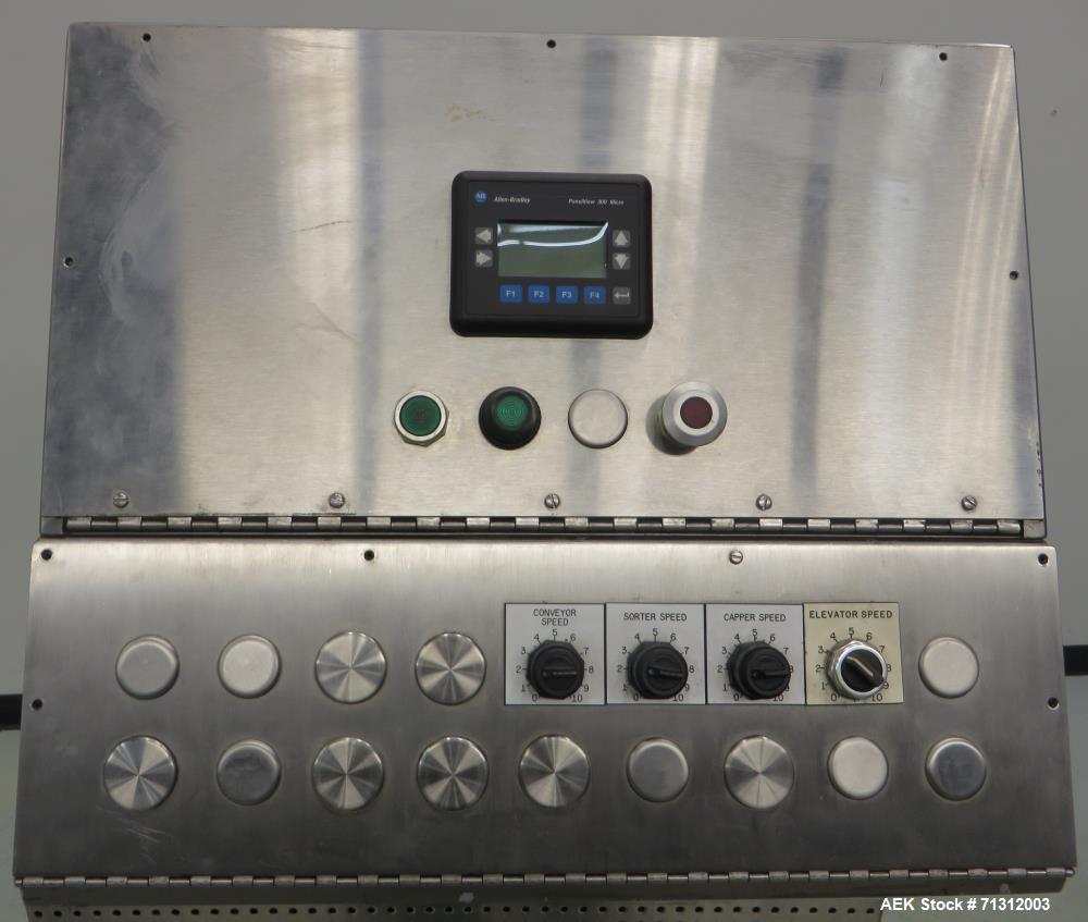 Used Consolidated Model TG-10-15 "CaPeM" Rotary Chuck Capper