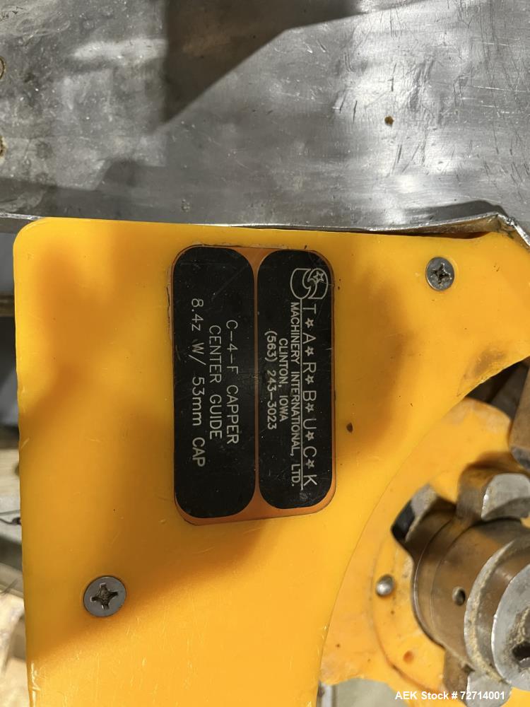 Used Consolidated C4F 4 Head Rotary Chuck Capper