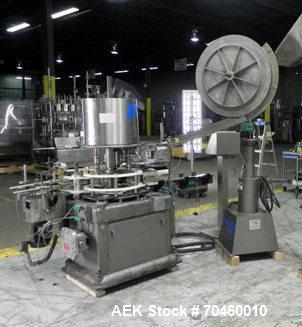 Used Consolidated Rotary Chuck Capper, Model D4FA