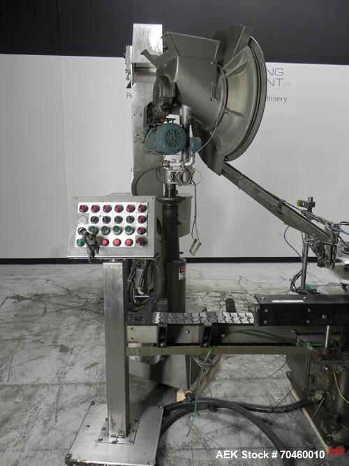 Used Consolidated Rotary Chuck Capper, Model D4FA