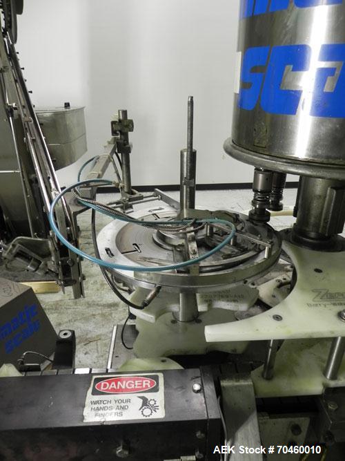 Used Consolidated Rotary Chuck Capper, Model D4FA
