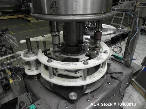 Used Consolidated Rotary Chuck Capper, Model D4FA