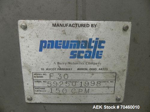 Used Consolidated Rotary Chuck Capper, Model D4FA