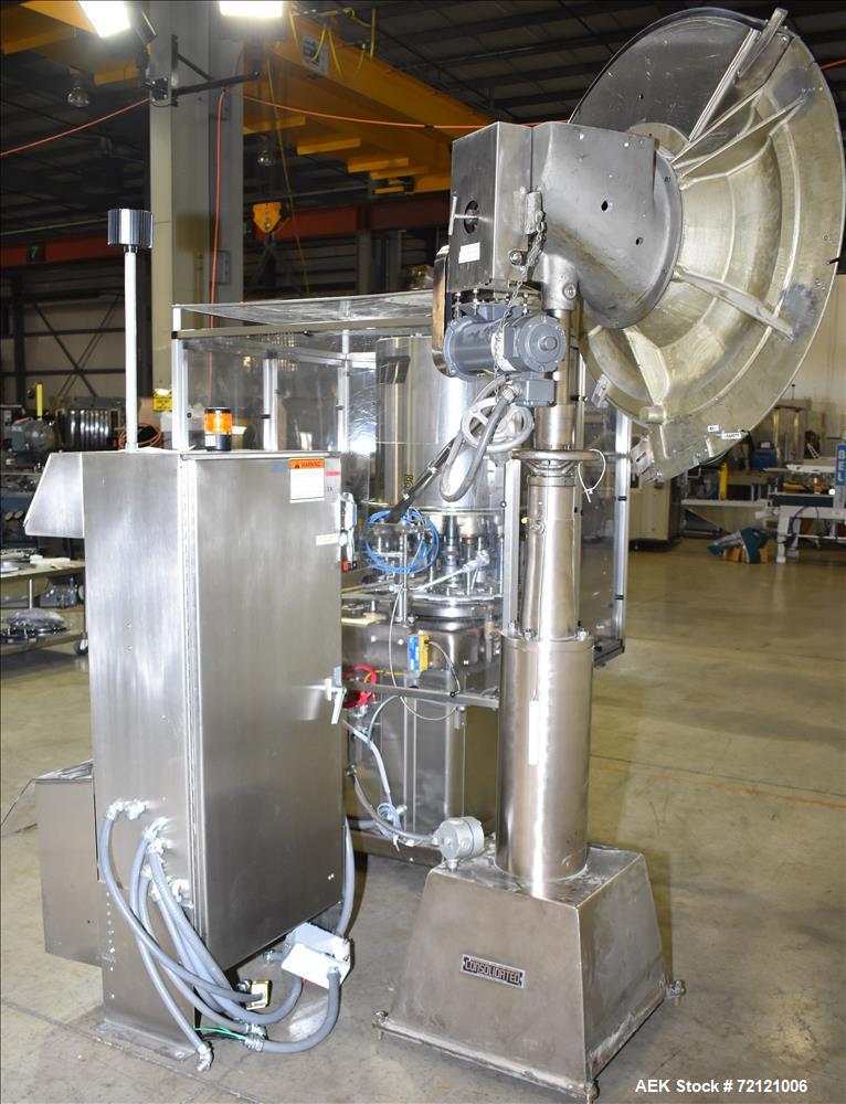 Used Consolidated Model TG-12-15 High Speed Rotary Chuck Capper