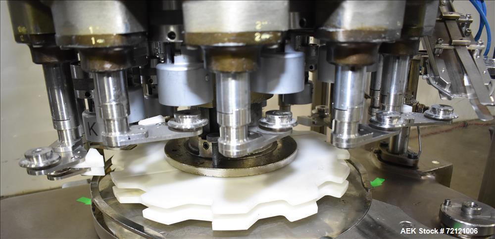 Used Consolidated Model TG-12-15 High Speed Rotary Chuck Capper