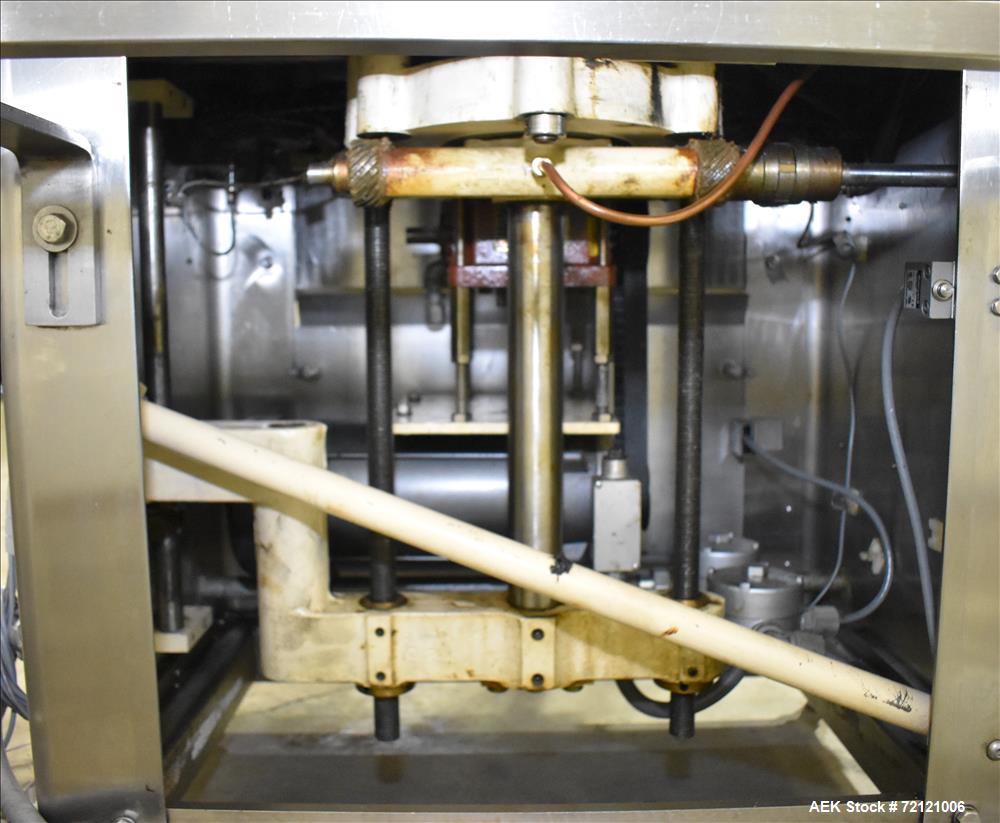 Used Consolidated Model TG-12-15 High Speed Rotary Chuck Capper