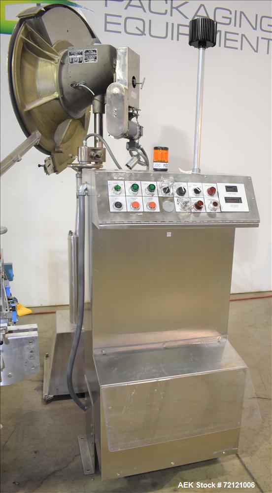 Used Consolidated Model TG-12-15 High Speed Rotary Chuck Capper