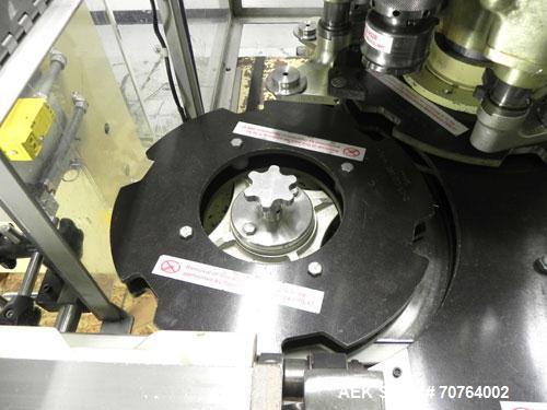 Used- Consolidated Capem Model TG-6-15 Rotary Chuck Capper