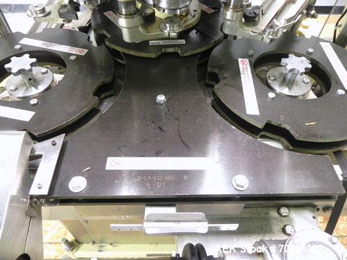 Used- Consolidated Capem Model TG-6-15 Rotary Chuck Capper