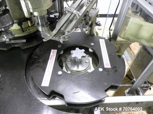 Used Consolidated Capem Model TG-6-15 Rotary Chuck Capper