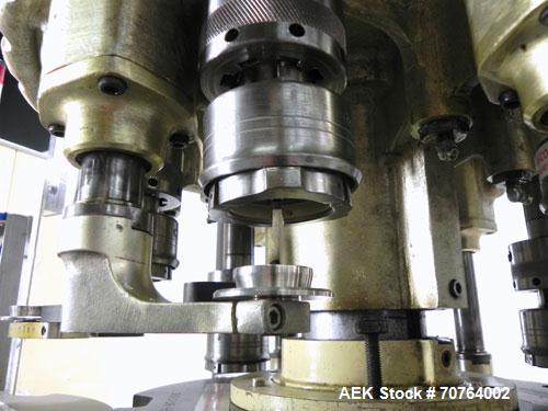Used Consolidated Capem Model TG-6-15 Rotary Chuck Capper