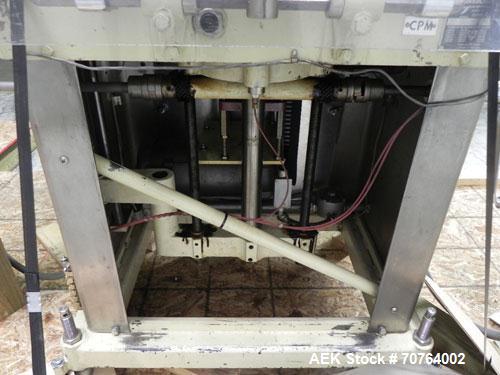 Used Consolidated Capem Model TG-6-15 Rotary Chuck Capper