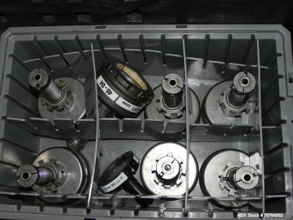 Used Consolidated Capem Model TG-6-15 Rotary Chuck Capper