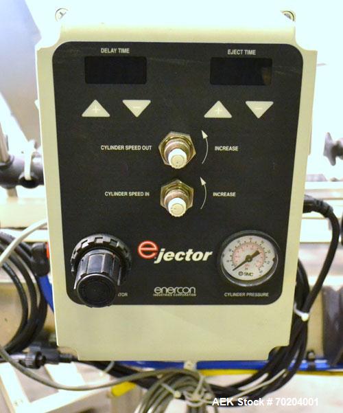 Used Consolidated Model TG-10-15 Rotary Capper. Capable of speeds up to 375 BPM. Has a Consolidated model F30 pin dial cap sorter with floor level cap feeder and worm to star container handling. Cap ...