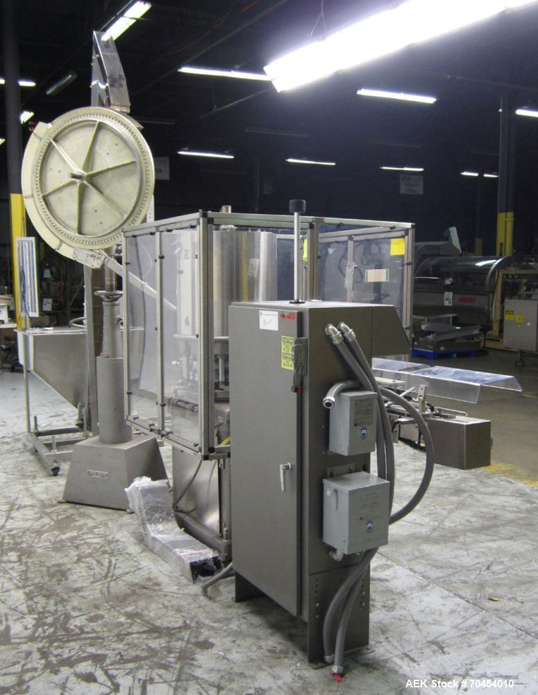 Used Consolidated High Speed Rotary Chuck Capper, Model TG-12-15