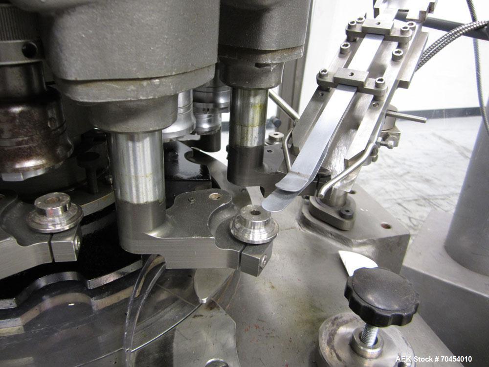 Used Consolidated High Speed Rotary Chuck Capper, Model TG-12-15
