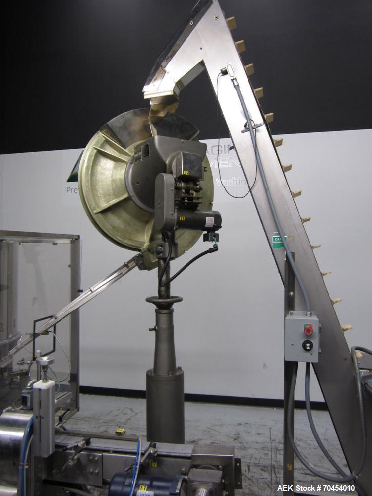 Used Consolidated High Speed Rotary Chuck Capper, Model TG-12-15