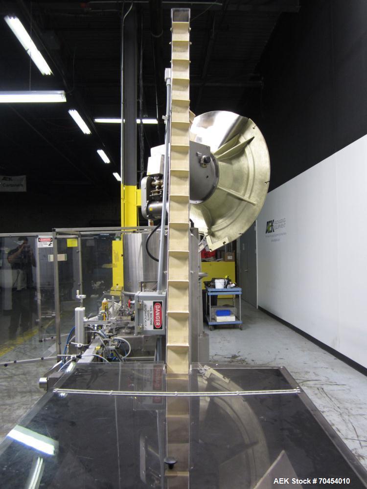 Used Consolidated High Speed Rotary Chuck Capper, Model TG-12-15