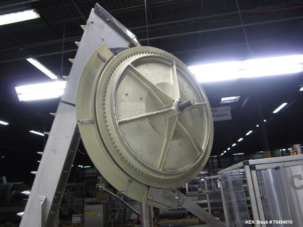 Used Consolidated High Speed Rotary Chuck Capper, Model TG-12-15