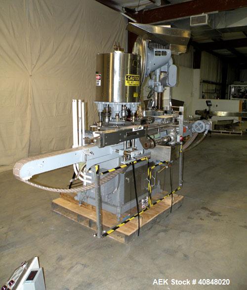 Used Consolidated TG-6-15 Rotary Chuck Capper