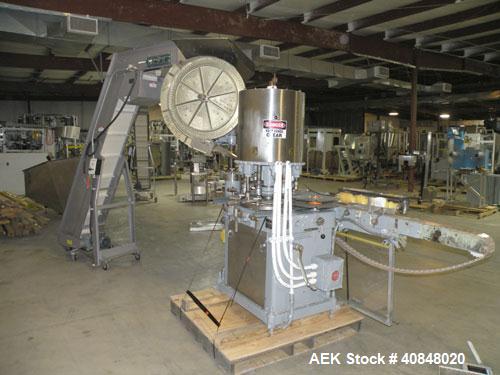 Used Consolidated TG-6-15 Rotary Chuck Capper