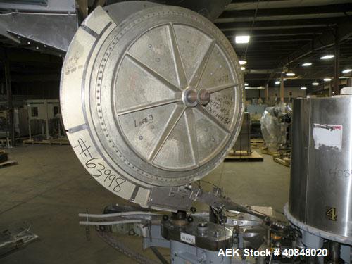 Used Consolidated TG-6-15 Rotary Chuck Capper