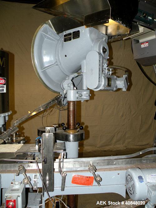 Used Consolidated TG-6-15 Rotary Chuck Capper