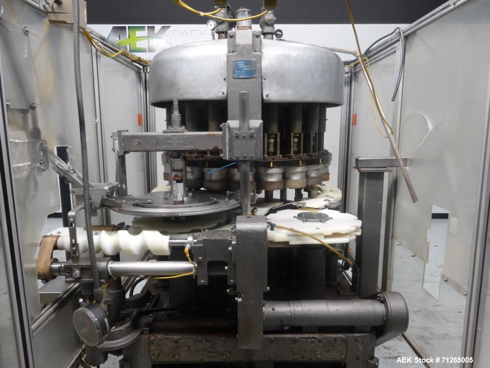 Used Diversified Model 73-200 Rotary Vacuum Lug or CT Capper