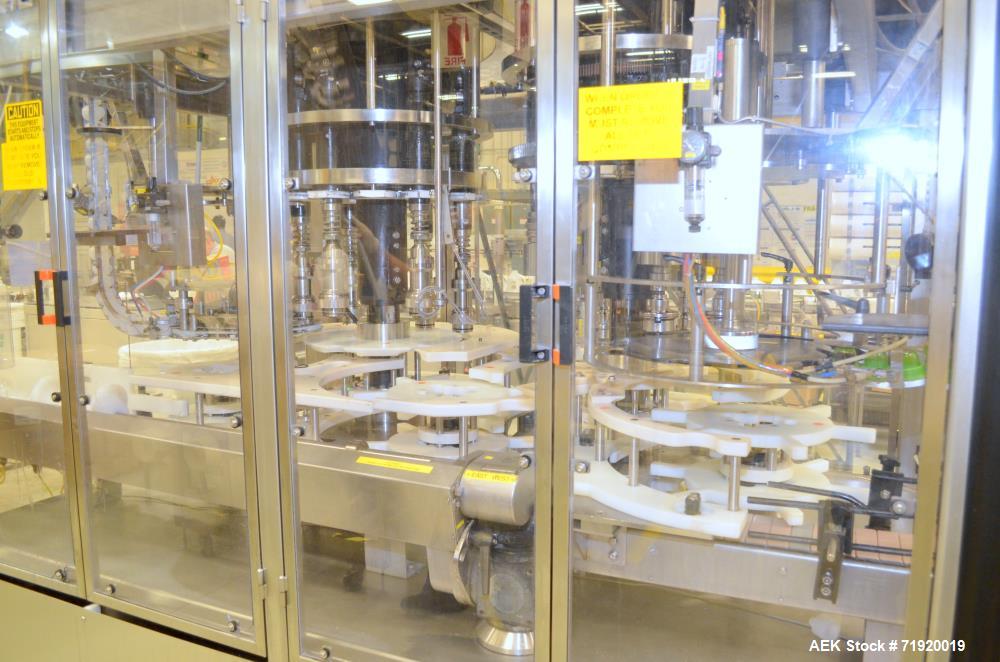 Used Fowler / Zalkin 6-Head Rotary Capping and Sorting System