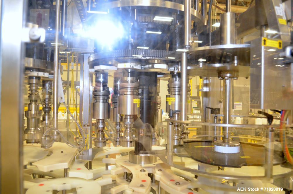 Used Fowler / Zalkin 6-Head Rotary Capping and Sorting System