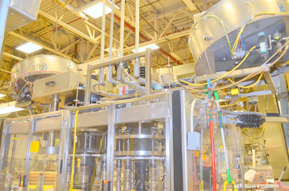Used Fowler / Zalkin 6-Head Rotary Capping and Sorting System