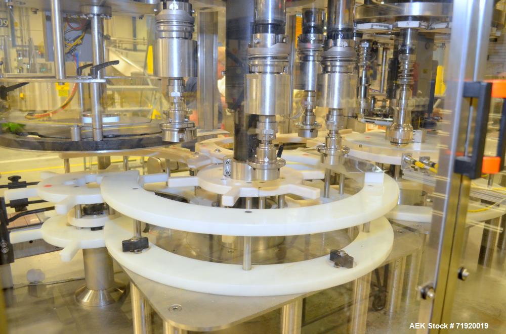 Used Fowler / Zalkin 6-Head Rotary Capping and Sorting System