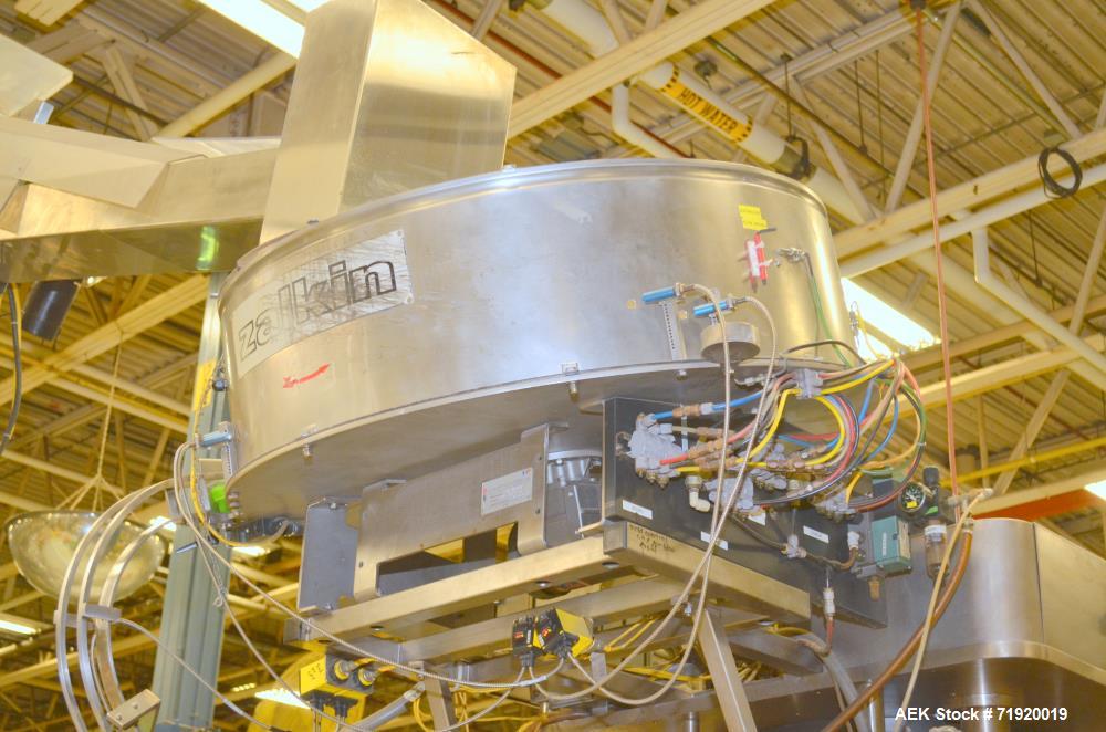 Used Fowler / Zalkin 6-Head Rotary Capping and Sorting System