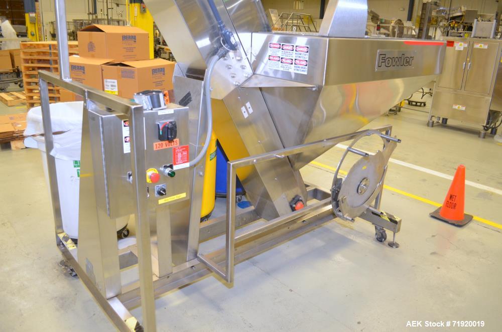 Used Fowler / Zalkin 6-Head Rotary Capping and Sorting System