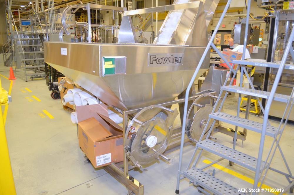 Used Fowler / Zalkin 6-Head Rotary Capping and Sorting System