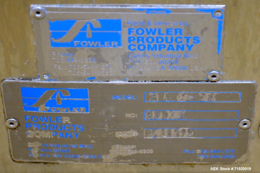 Used Fowler / Zalkin 6-Head Rotary Capping and Sorting System