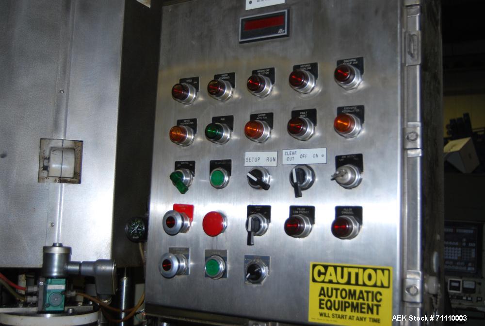 Used Fowler Zalkin Auto Capping Machine, Model CA6 320 GR.