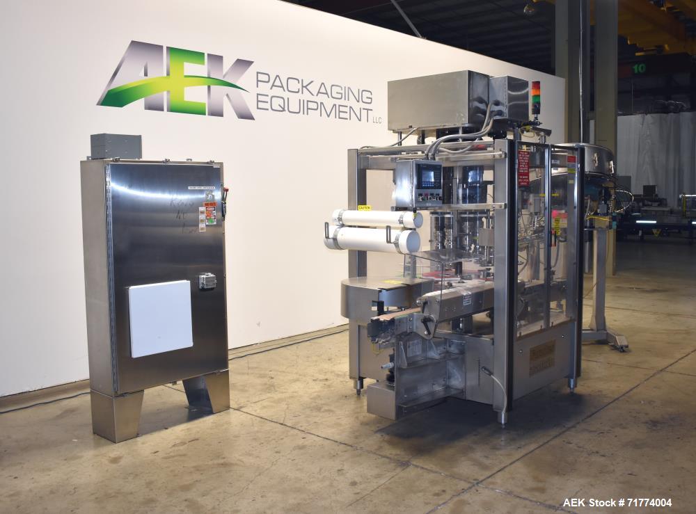 Used Fowler Zalkin Model CA8 320 NG 8-Head Rotary Capper with Sorter