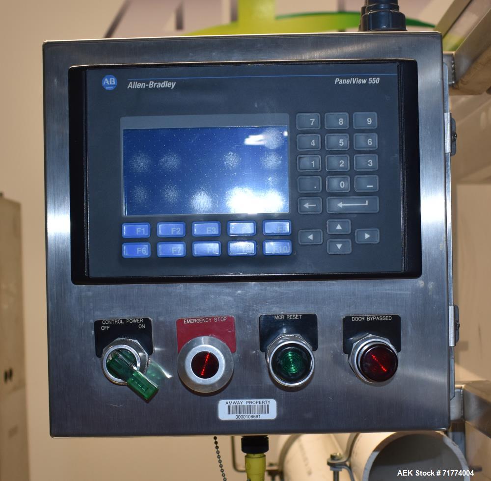 Used Fowler Zalkin Model CA8 320 NG 8-Head Rotary Capper with Sorter