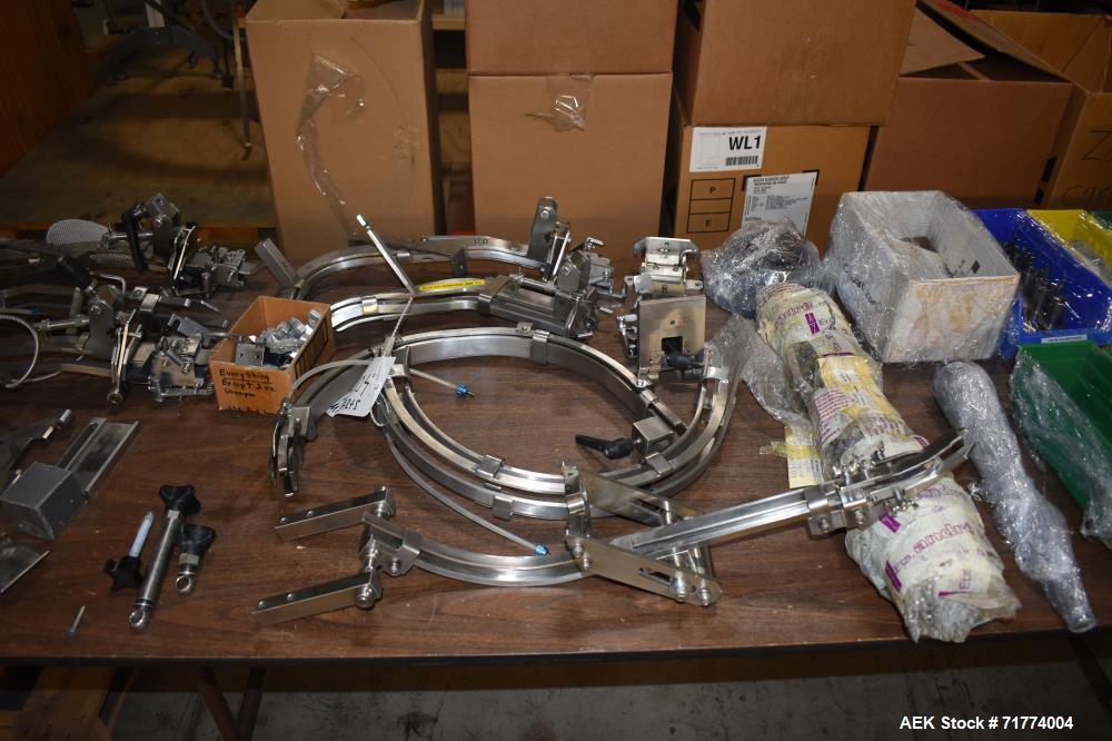 Used Fowler Zalkin Model CA8 320 NG 8-Head Rotary Capper with Sorter