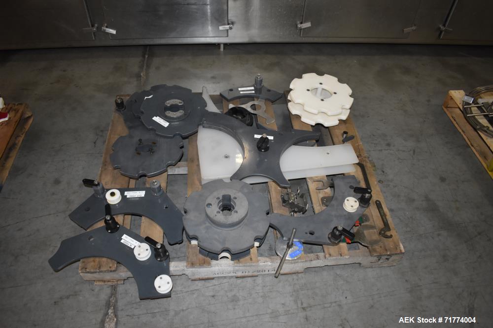 Used Fowler Zalkin Model CA8 320 NG 8-Head Rotary Capper with Sorter
