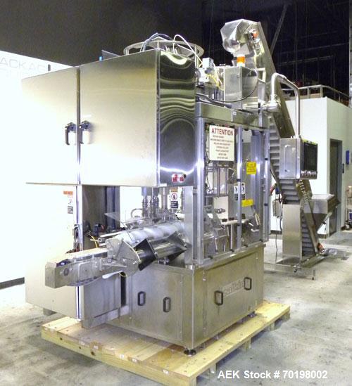 Used Fowler Zalkin Automatic Rotary Chuck Capper, Model CAE-F-6/360