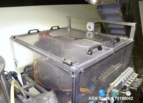 Used Fowler Zalkin Automatic Rotary Chuck Capper, Model CAE-F-6/360