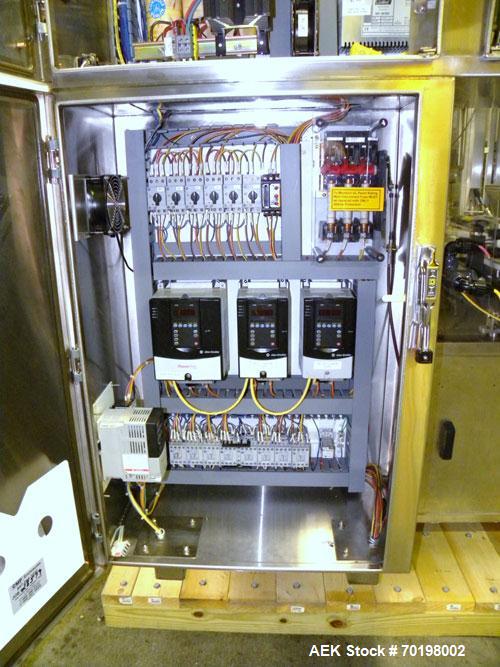 Used Fowler Zalkin Automatic Rotary Chuck Capper, Model CAE-F-6/360