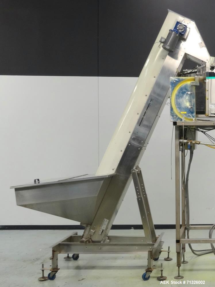 Used Hoppmann Model FT301RLDSA Centrifugal Cap Feeding and Sorting System